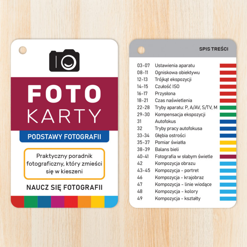 FOTO-KARTY Podstawy Fotografii - obrazek 5