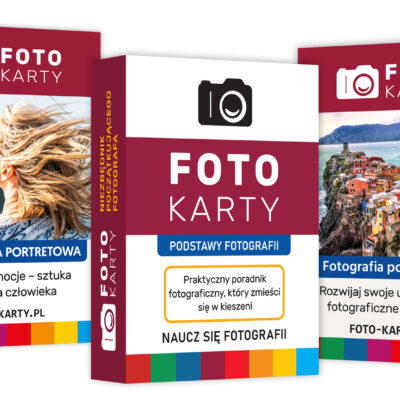 FOTO-KARTY Podstawy & Podróże & Portret 3‑PACK